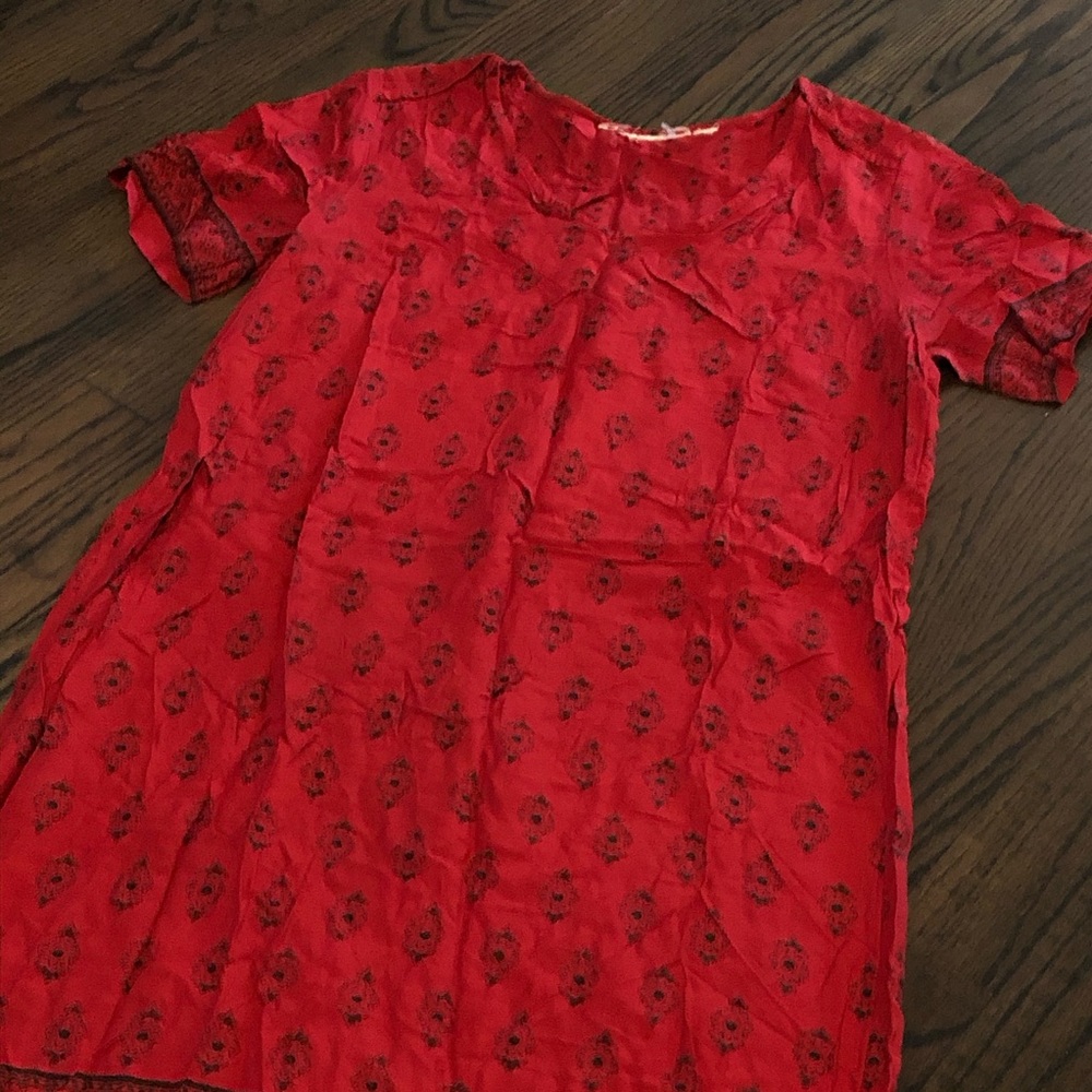Red H&M mini dress